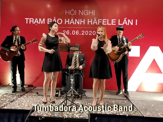 Tumbadora Acoustic Band Hafele Gala Dinner 001