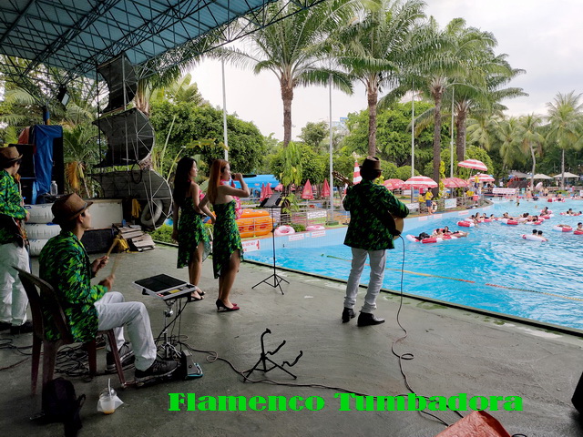 Flamenco Tumbadora Band Dam Sen Water Park 004