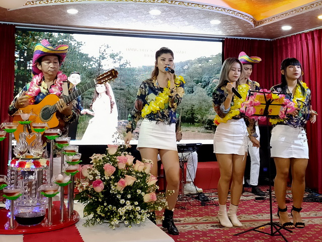 Flamenco Tumbadora Band Wedding Performances Indochina Queen Yacht 001