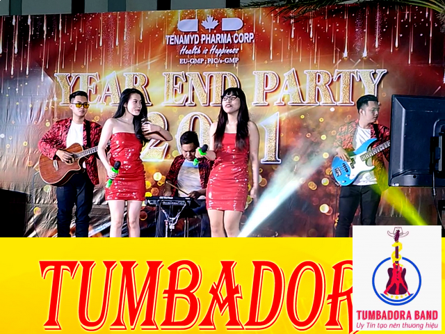 tenamyd pharma year end party 2021 tumbadora flamenco band 003