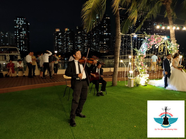 tumbadora semi classic band lan anh garden wedding 001