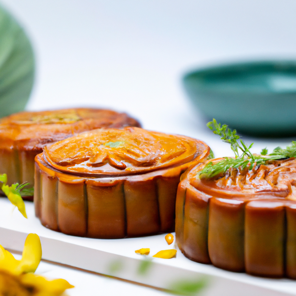 . Traditional mooncakes