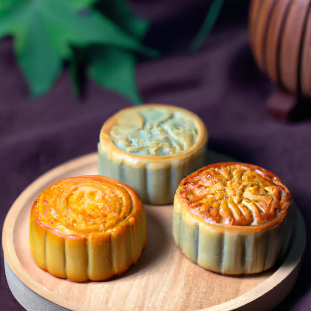 传统月饼制作