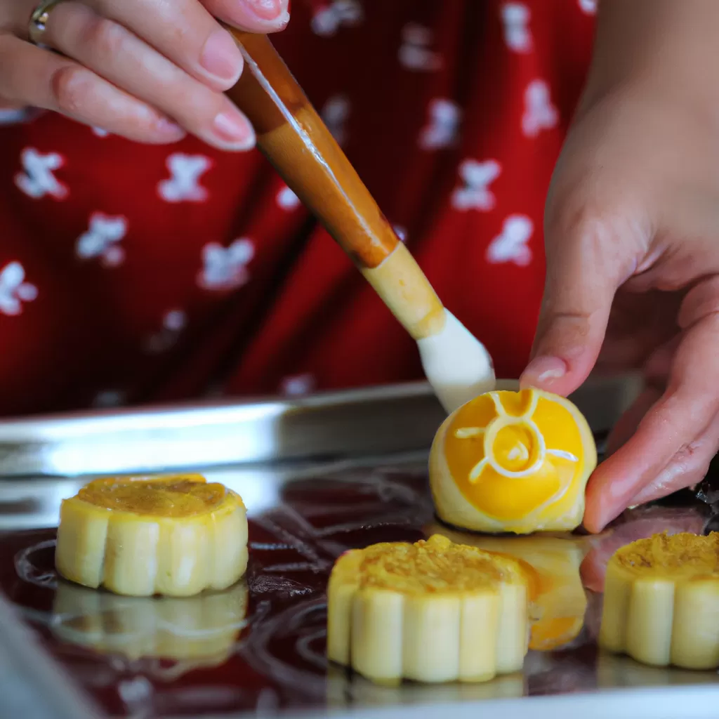 传统月饼制作