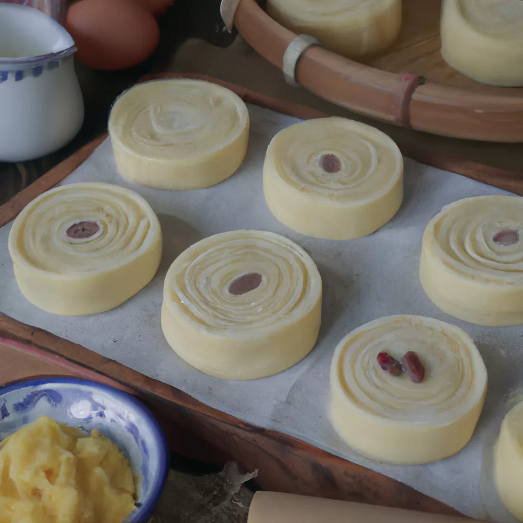 传统月饼制作