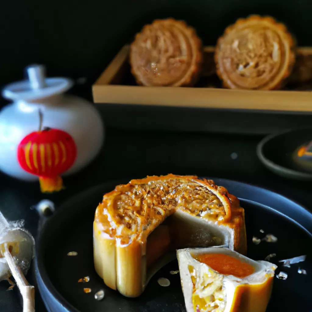月饼包装装饰