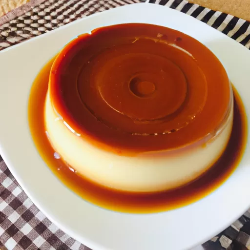 Sự kết hợp hoàn hảo giữa bánh flan caramel thơm...