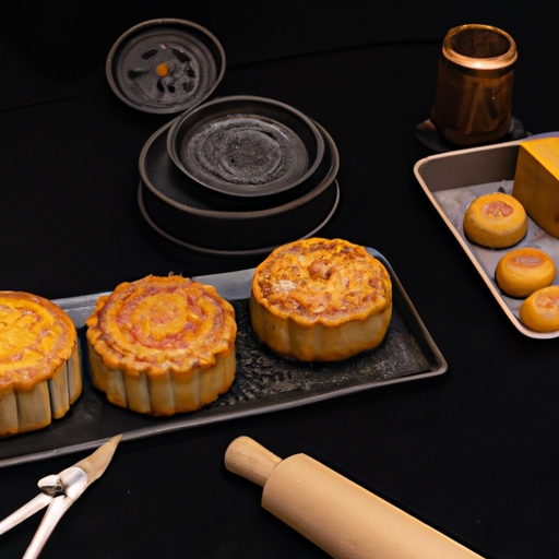 Mooncake moulds and tools
