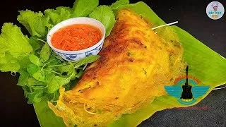 Hướng dẫn làm bánh xèo miền tây-Cách làm bánh xèo ngon và đậm đà