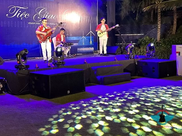The Arena Resort Cam Ranh Bình Yên Travel Gala Dinner Tumbadora Band 01