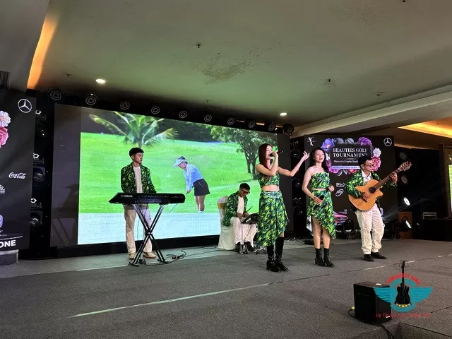 Tumbadora Flamenco Band Beauties Golf Tournament 003